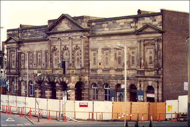 Longton Town Hall 1986 - under treat of imminent demolition