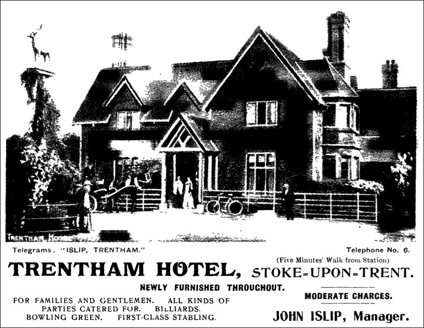 Trentham Hotel, Stoke-on-Trent