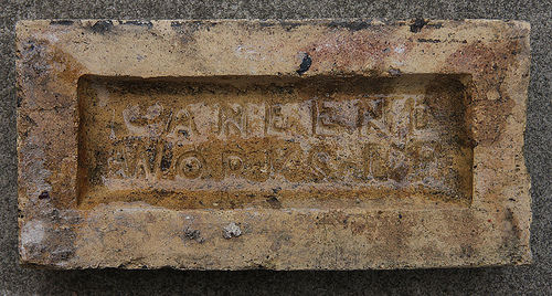 Brick from Lane End Works