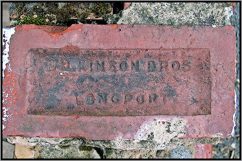 Brick from the Wilkinson Brothers works at Longport
