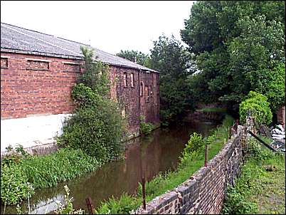 The Caldon Canal - looking to Shelton direction
