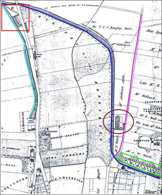 Robert Malabar's 1847 Map of Newcastle-under-Lyme 