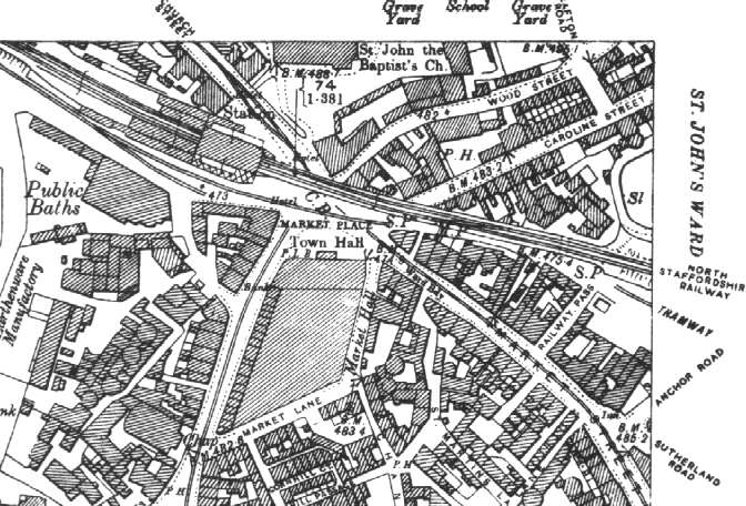 1898 Ordnance Survey map