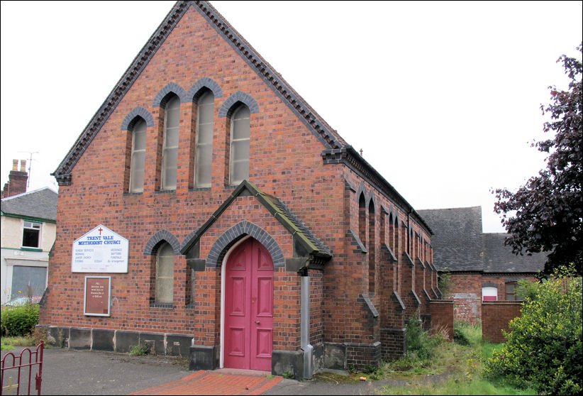 Trent Vale Methodist Church on London Road, Stoke - built in 1888