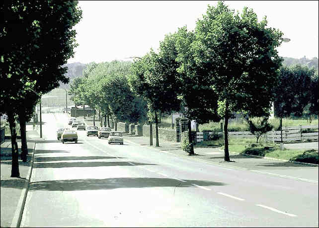 Etruria Road - before the building of the dual carriageway