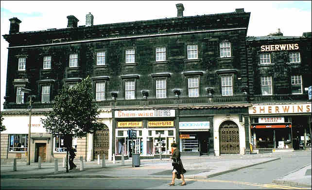 Hanley Indoor Market - photo taken on a Sunday, from Market Square