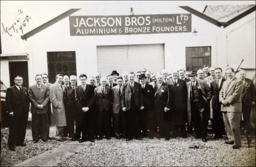 Jackson Bros (Milton) Ltd. Aluminium & Bronze Founders 
