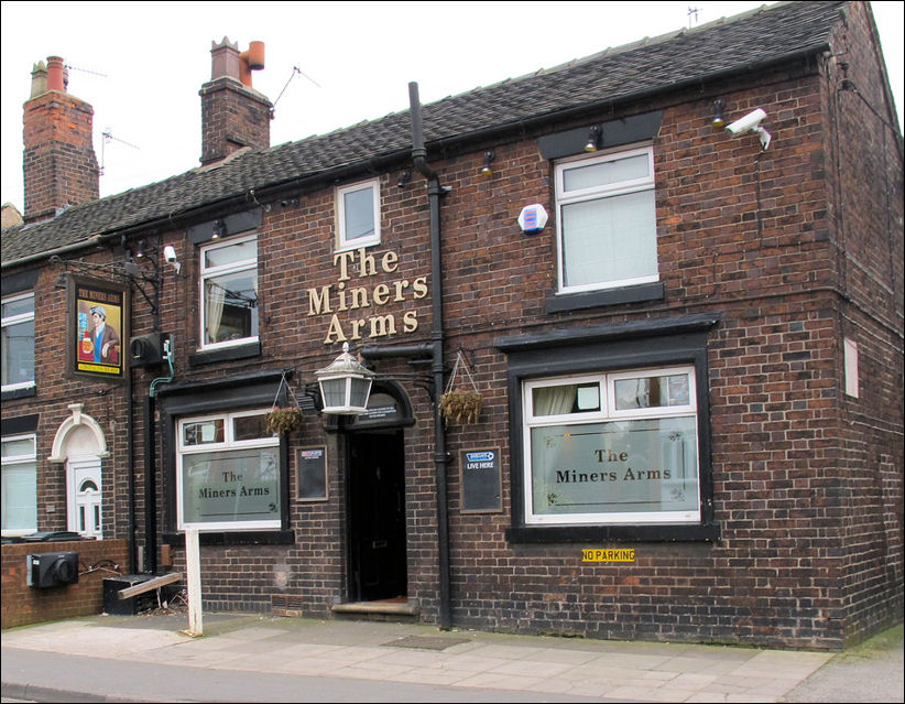 The Miners Arms pub on Millrise Road 