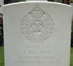 L. Sergeant J McCann