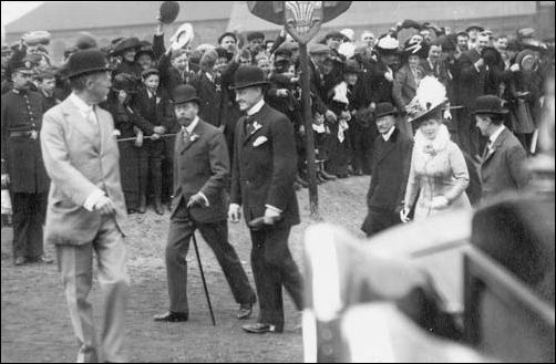 Visit of King George V and Queen Mary in 1913