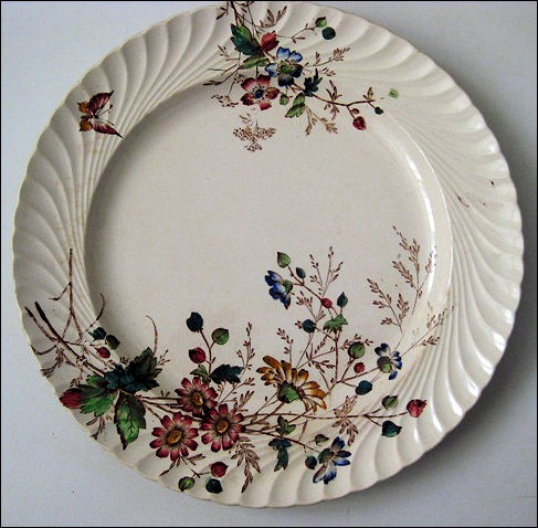 Plate in the FLORIBEL pattern