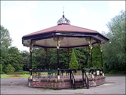 The bandstand was the benefaction of George Howson (1818-96). 