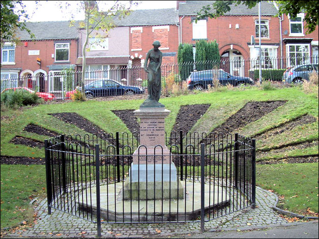 the statue of Temperantia returned to Northwood Park in 2007