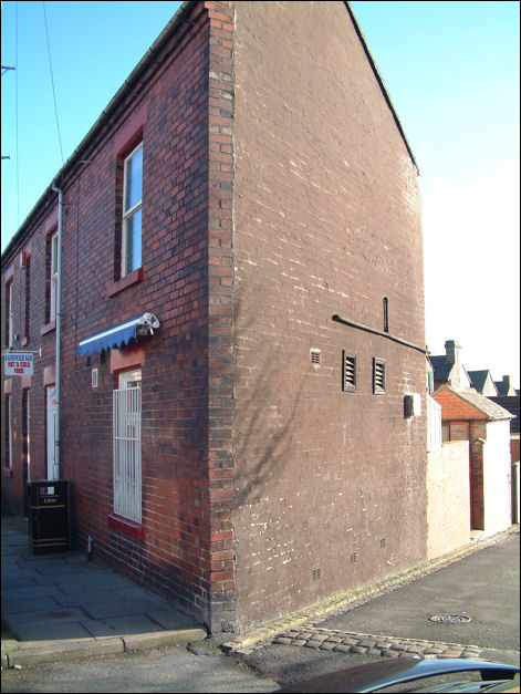 'The Hole In The Wall' is the last surviving front-room oatcake shop in Staffordshire.