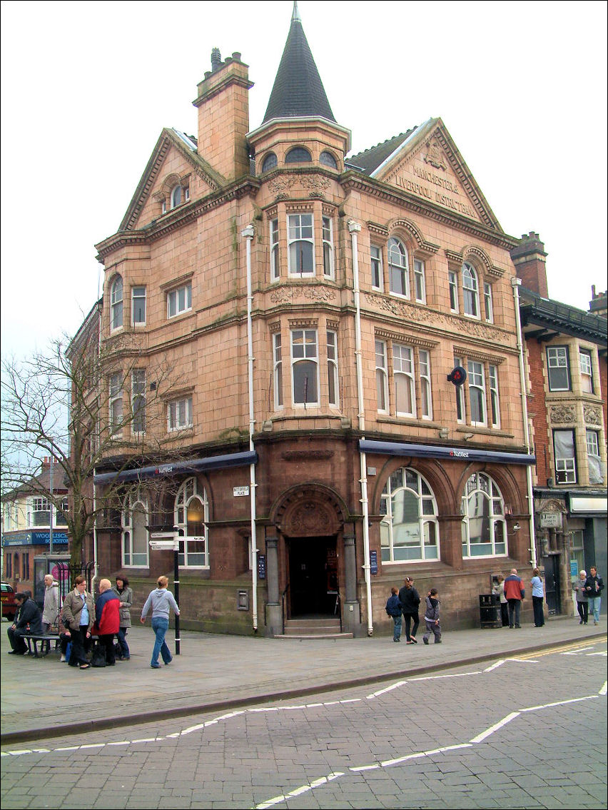 Manchester & Liverpool District Bank, High Street, Tunstall