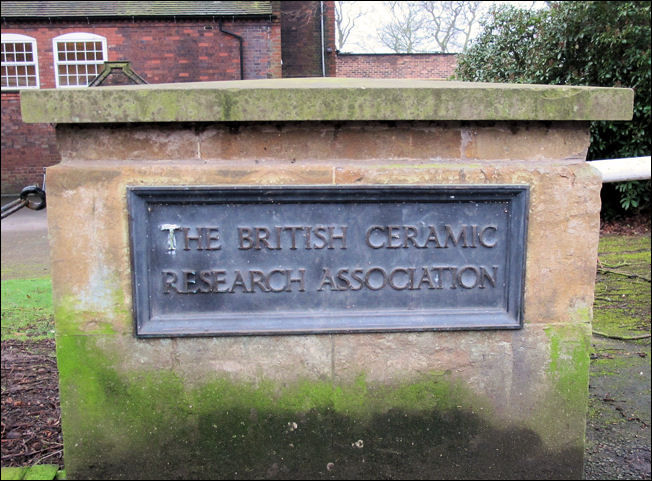 the British Ceramic Research Association - created in April 1948 