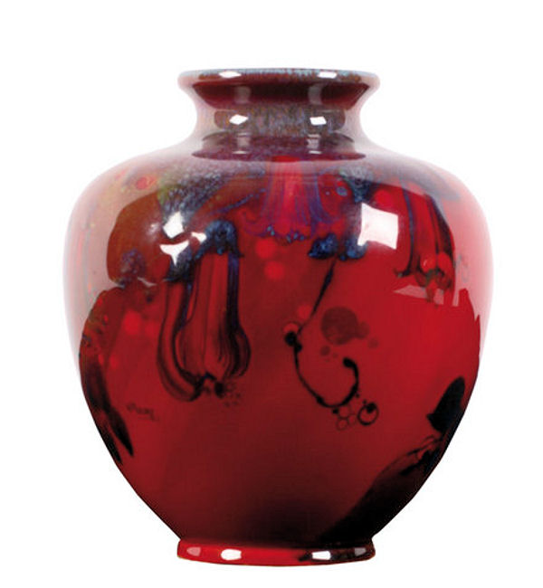 Royal Doulton Flamb Sung Vase