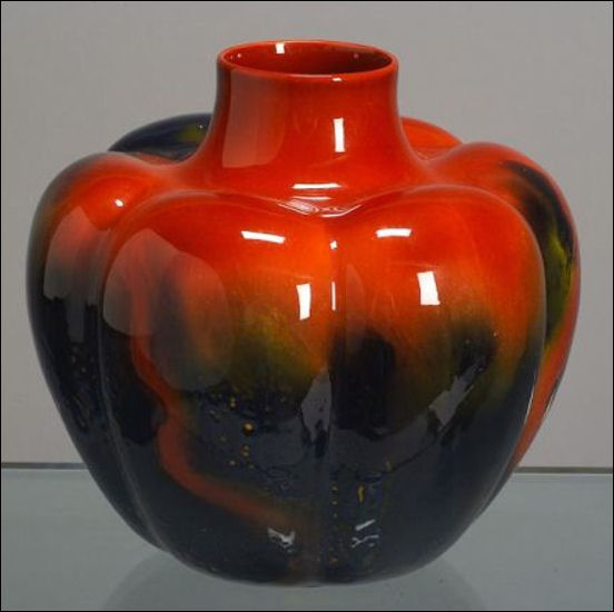 Royal Doulton Sung Ware Flambe Vase, c. 1925