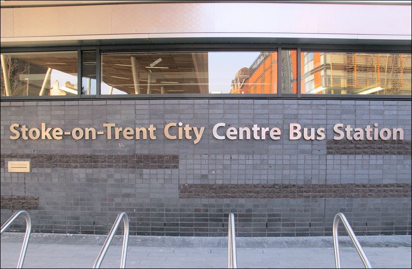Stoke-on-Trent City Centre Bus Station 