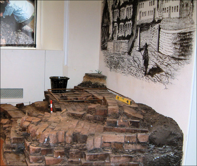 the 'Time Team' dig - the old Town Hall was built near to Josiah Wedgwood's Ivy House Works