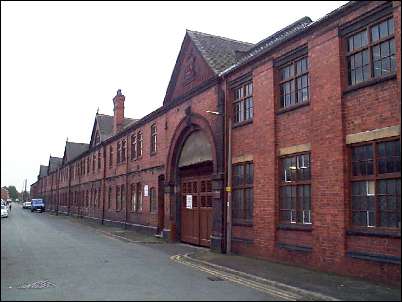 Main range housing printing shops, offices and show rooms, to Port Street