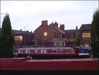 Photo taken from the canal side just below the bridge on Newcastle Street