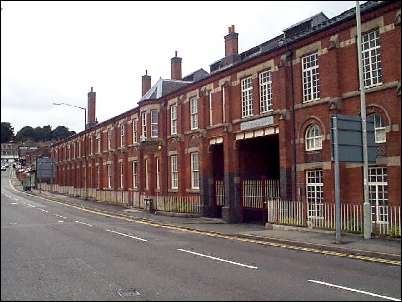 Front range of the Minton Hollins Tile Company Ltd, Shelton Old Road