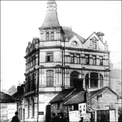 Sentinel newspaper building - Trinity Street, Hanley c.1895 