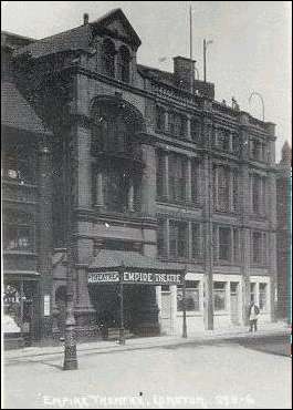 Empire Theatre, Longton. (postmarked 1921)