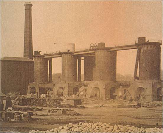 The four Etruria blast furnaces
