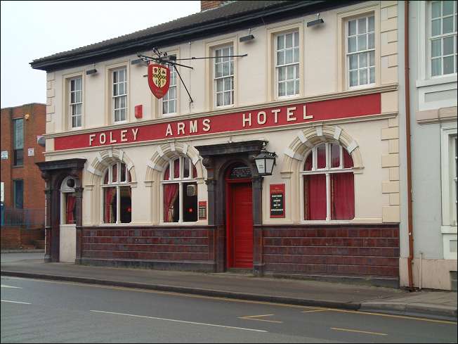 The Foley Arms Hotel, King Street, Foley, Fenton