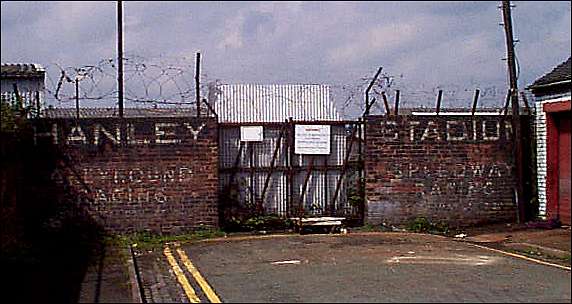The old entrance to the stadium - 2000
