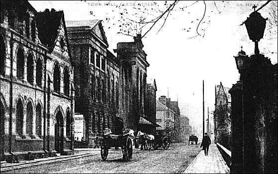 Stoke Town Hall, 1900