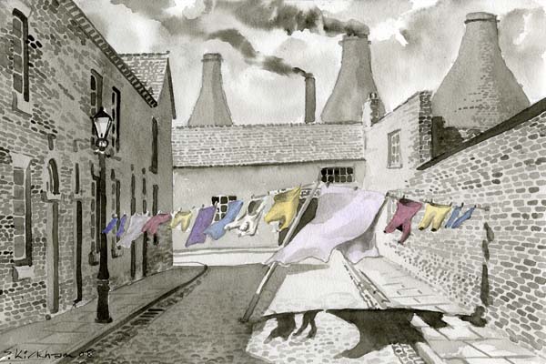 Washing Day in the Potteries