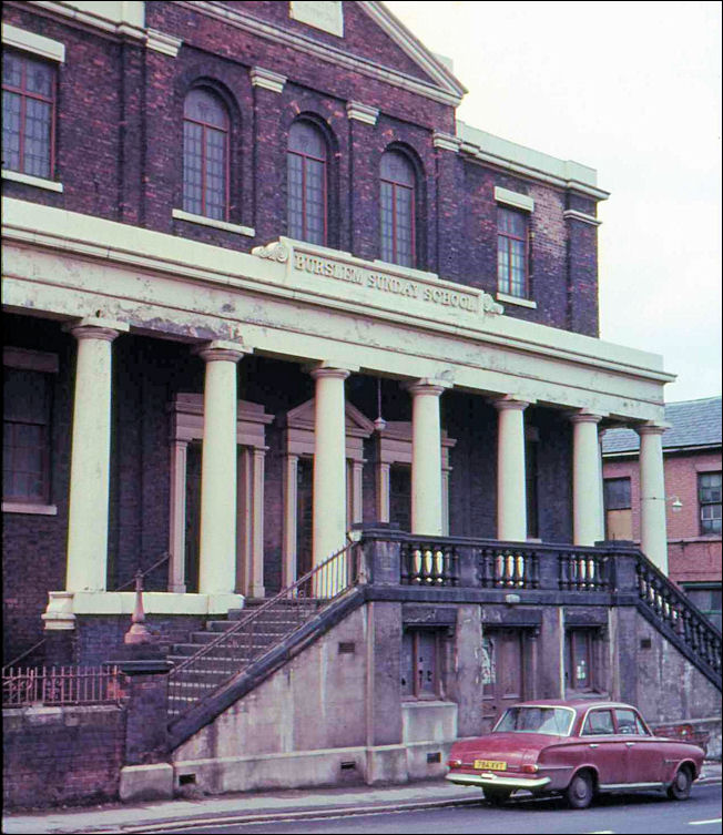 Burslem Sunday School - prior to the 1983 fire
