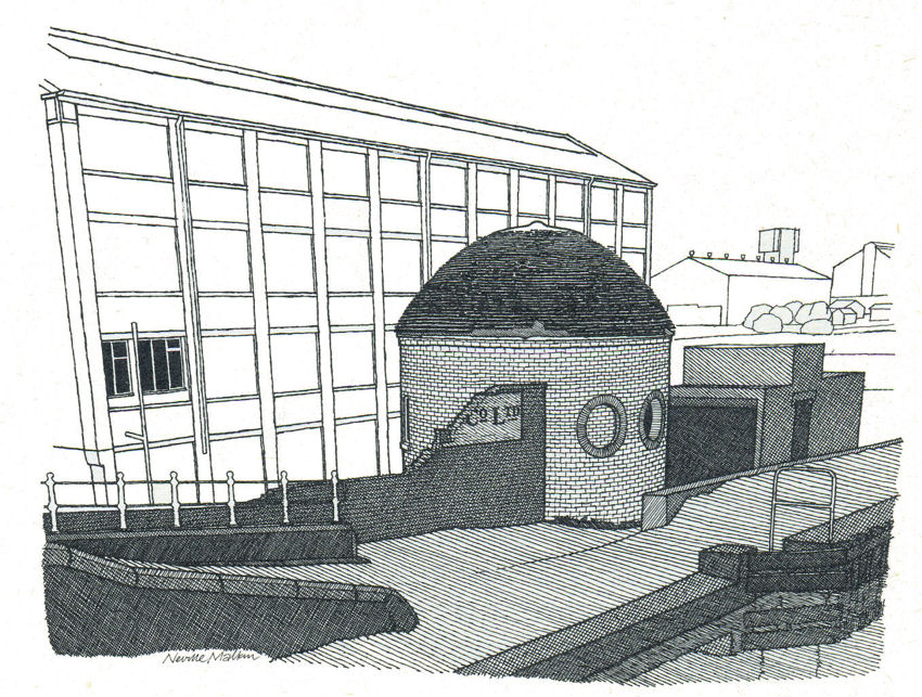 The roundhouse at Wedgwood Etruria Works