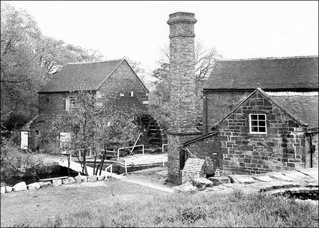 Cheddleton Flint Mill - photo c.1960-70