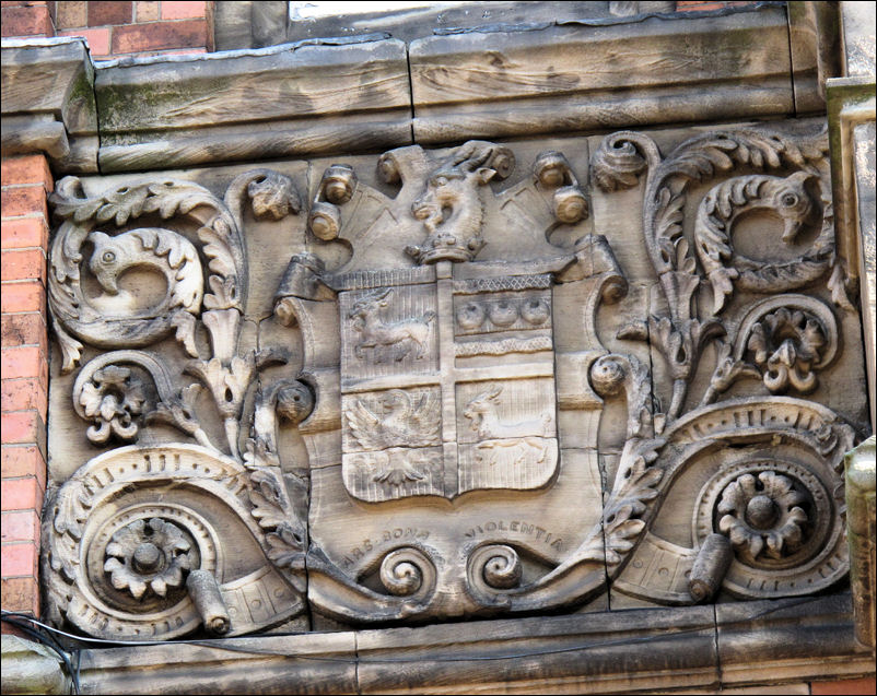the arms of the Baker family