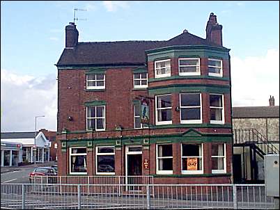 The Raven public house on the corner of Sneyd Street