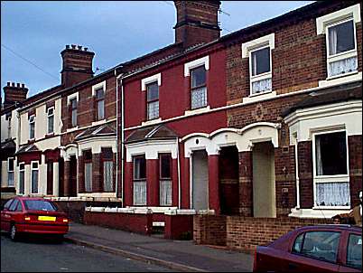 Large terraced houses in Havelock Place