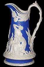 Samuel Alcock's "Cain and Able" Relief-Molded Jug. 