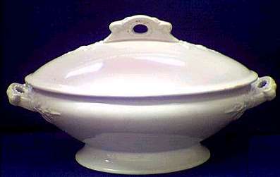 Ironstone Casserole made by Charles Meakin, Hanley, Staffordshire, England.