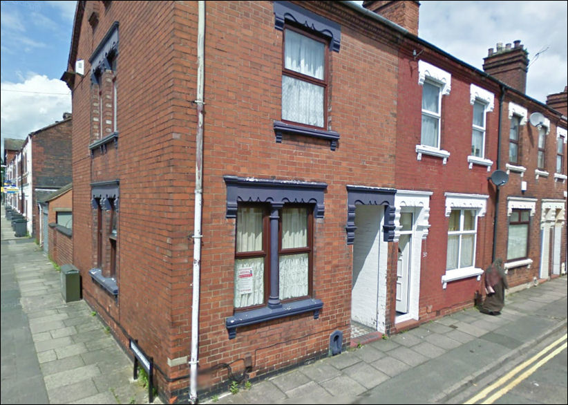 32 Ford Street (now Crowther Street), Shelton, Stoke-on-Trent