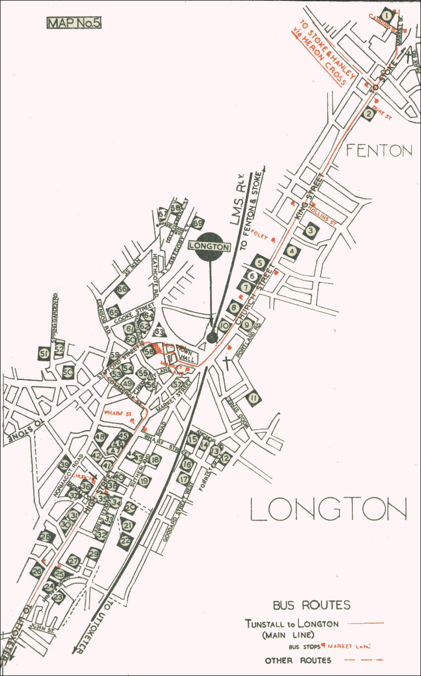 Longton & Fenton Potteries in 1947
