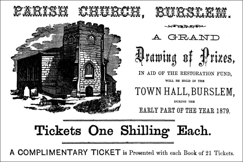 Parish Church, Burslem - a Grand Drawing of Prizes