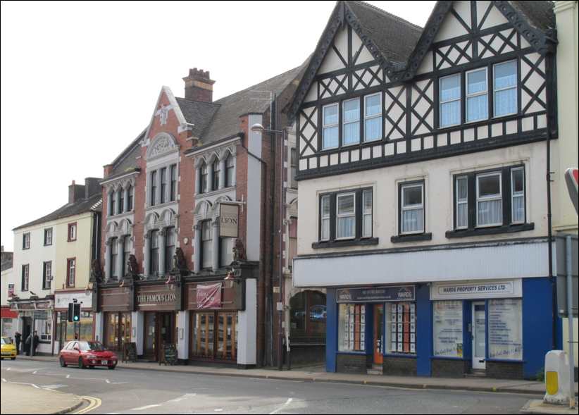 the same building in Church Street (was the High Street) in 2010 