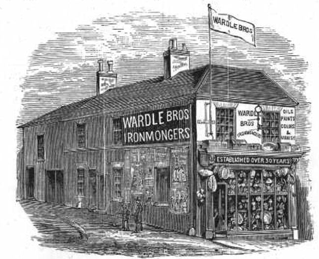 Messrs. Wardle Bros., Ironmongers, Swan Square and Chapel Lane, Burslem.