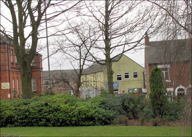 some of the buildings of Arrowsmiths works still exist between the haywood Hospital and the house 156 Moorland Road 