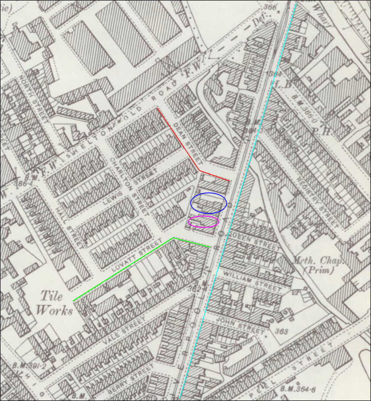  Liverpool Road, Stoke - 1898 map