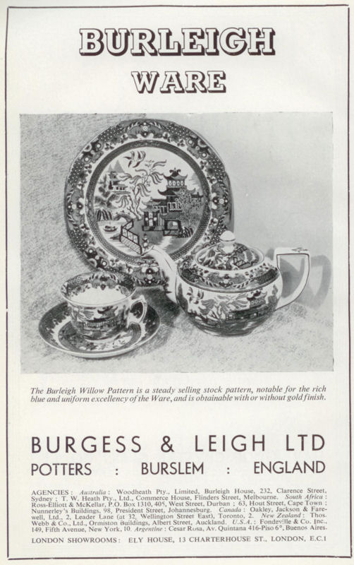 Burleigh Ware - Burgess & Leigh Ltd
